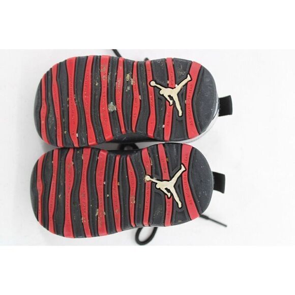 Nike Boys Air Jordan 10 310808-009 Gray Basketball Shoes Sneakers Size 5.5c - Picture 11 of 11